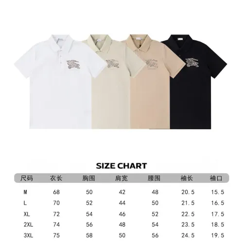 Replica Burberry T-Shirts Short Sleeved For Men #1428691 $39.00 USD for Wholesale