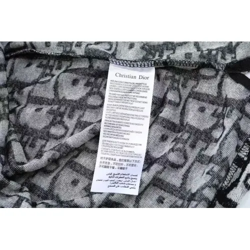 Replica Christian Dior T-Shirts Short Sleeved For Men #1428742 $40.00 USD for Wholesale