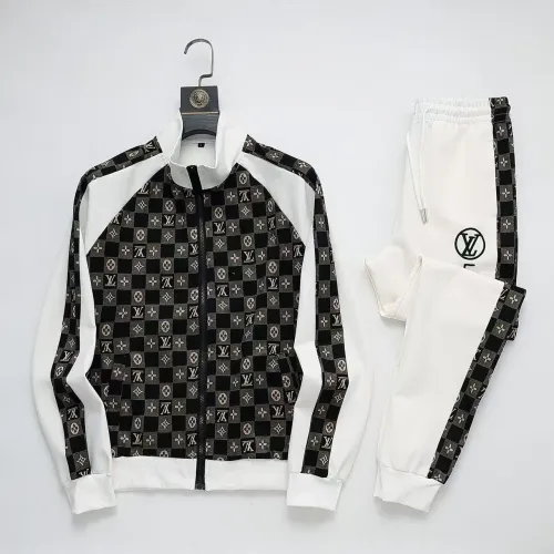 Wholesale Louis Vuitton LV Tracksuits Long Sleeved For Men #1428747 $92.00 USD, Wholesale Quality Replica Louis Vuitton LV Tracksuits