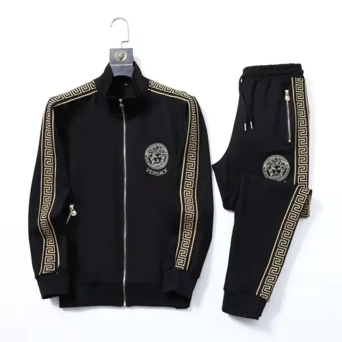 Wholesale Versace Tracksuits Long Sleeved For Men #1428759 $92.00 USD, Wholesale Quality Replica Versace Tracksuits