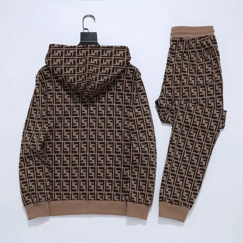 Replica Fendi Tracksuits Long Sleeved For Men #1428760 $92.00 USD for Wholesale