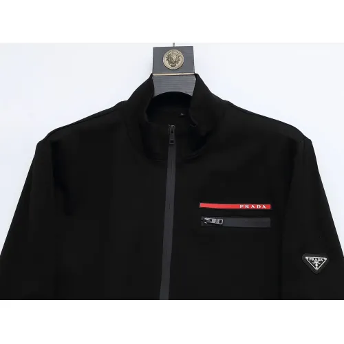 Replica Prada Tracksuits Long Sleeved For Men #1428794 $92.00 USD for Wholesale