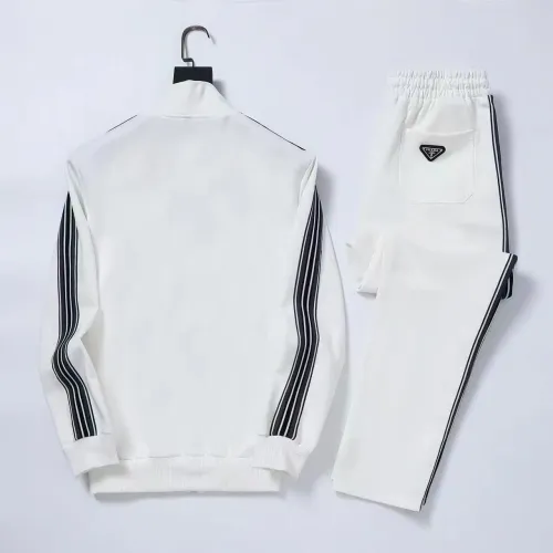 Replica Prada Tracksuits Long Sleeved For Men #1428797 $92.00 USD for Wholesale