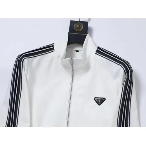 Replica Prada Tracksuits Long Sleeved For Men #1428797 $92.00 USD for Wholesale