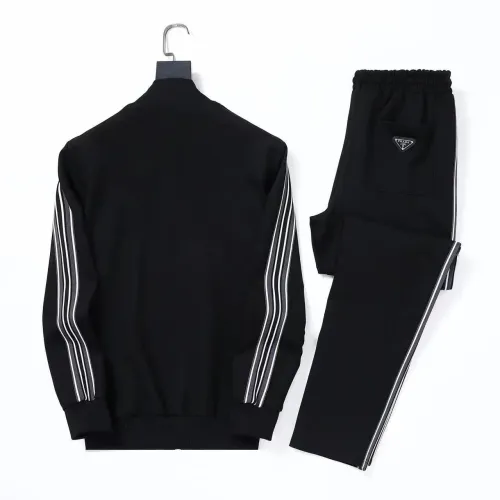 Replica Prada Tracksuits Long Sleeved For Men #1428798 $92.00 USD for Wholesale