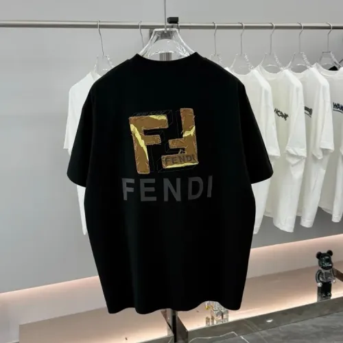 Replica Fendi T-Shirts Short Sleeved For Unisex #1428828 $41.00 USD for Wholesale