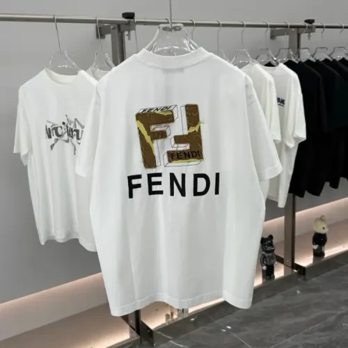 Replica Fendi T-Shirts Short Sleeved For Unisex #1428829 $41.00 USD for Wholesale