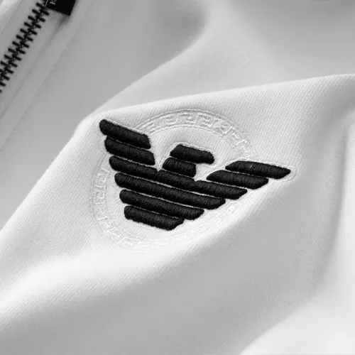 Replica Armani Tracksuits Long Sleeved For Men #1428857 $85.00 USD for Wholesale