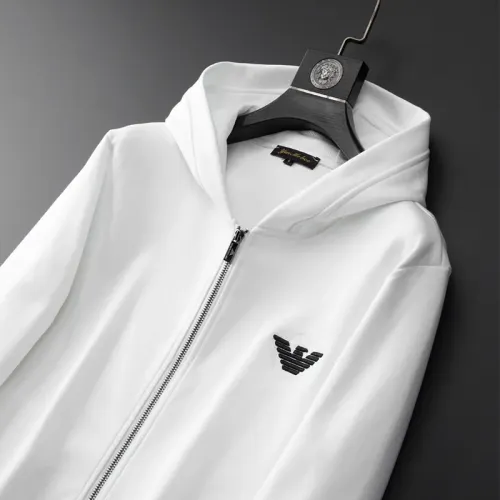 Replica Armani Tracksuits Long Sleeved For Men #1428857 $85.00 USD for Wholesale