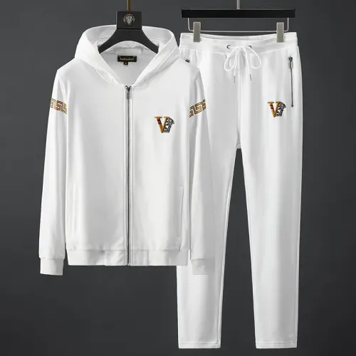Wholesale Versace Tracksuits Long Sleeved For Men #1428903 $85.00 USD, Wholesale Quality Replica Versace Tracksuits