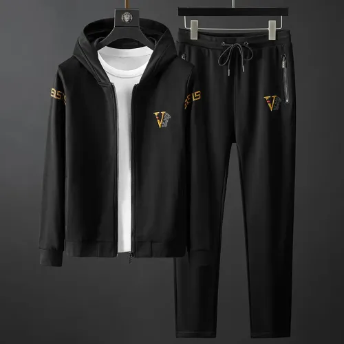 Wholesale Versace Tracksuits Long Sleeved For Men #1428904 $85.00 USD, Wholesale Quality Replica Versace Tracksuits