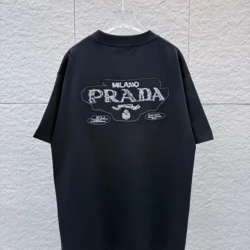 Replica Prada T-Shirts Short Sleeved For Unisex #1428913 $40.00 USD for Wholesale