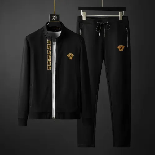 Wholesale Versace Tracksuits Long Sleeved For Men #1428914 $85.00 USD, Wholesale Quality Replica Versace Tracksuits
