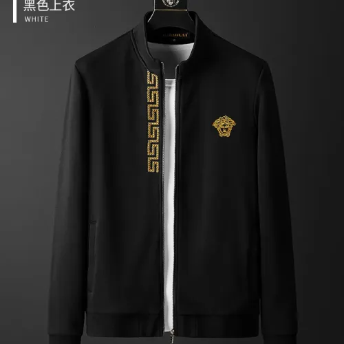 Replica Versace Tracksuits Long Sleeved For Men #1428914 $85.00 USD for Wholesale
