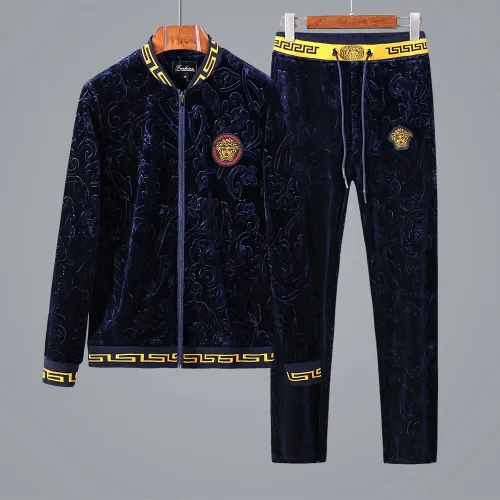 Wholesale Versace Tracksuits Long Sleeved For Men #1428916 $85.00 USD, Wholesale Quality Replica Versace Tracksuits