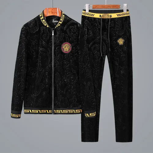 Wholesale Versace Tracksuits Long Sleeved For Men #1428918 $85.00 USD, Wholesale Quality Replica Versace Tracksuits