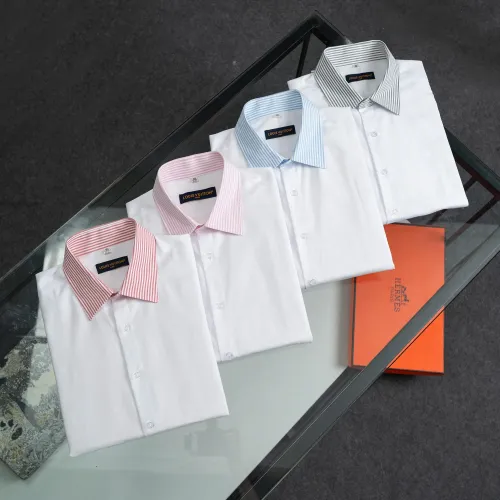 Replica Louis Vuitton LV Shirts Long Sleeved For Men #1428922 $40.00 USD for Wholesale