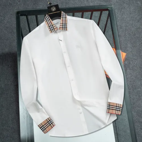 Wholesale Burberry Shirts Long Sleeved For Men #1428945 $40.00 USD, Wholesale Quality Replica Burberry Shirts