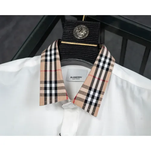 Replica Burberry Shirts Long Sleeved For Men #1428945 $40.00 USD for Wholesale