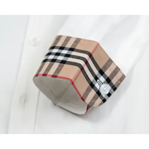 Replica Burberry Shirts Long Sleeved For Men #1428945 $40.00 USD for Wholesale