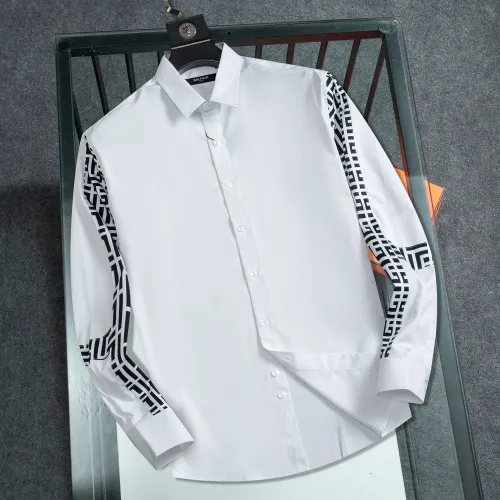 Wholesale Burberry Shirts Long Sleeved For Men #1428962 $48.00 USD, Wholesale Quality Replica Burberry Shirts