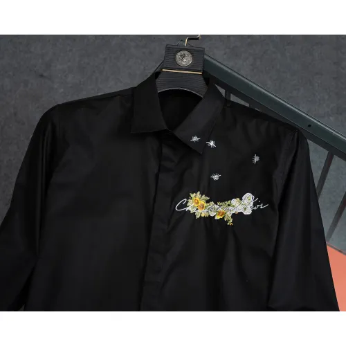 Replica Christian Dior Shirts Long Sleeved For Men #1428967 $48.00 USD for Wholesale