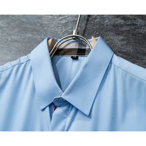 Replica Burberry Shirts Long Sleeved For Men #1428978 $40.00 USD for Wholesale