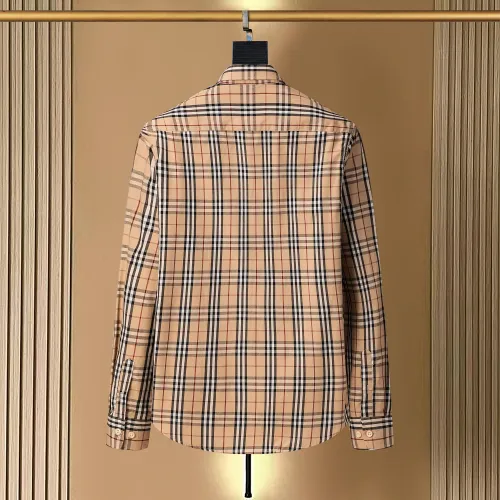 Replica Burberry Shirts Long Sleeved For Men #1428985 $34.00 USD for Wholesale