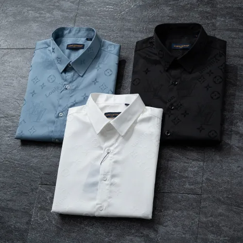 Replica Louis Vuitton LV Shirts Long Sleeved For Men #1428992 $48.00 USD for Wholesale