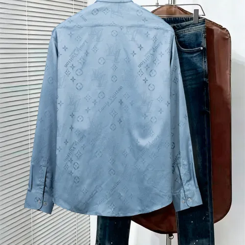 Replica Louis Vuitton LV Shirts Long Sleeved For Men #1428993 $48.00 USD for Wholesale