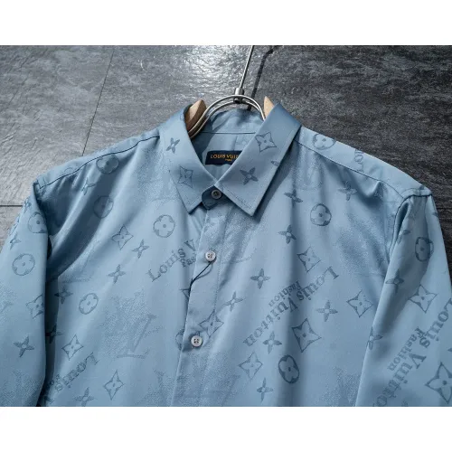 Replica Louis Vuitton LV Shirts Long Sleeved For Men #1428993 $48.00 USD for Wholesale