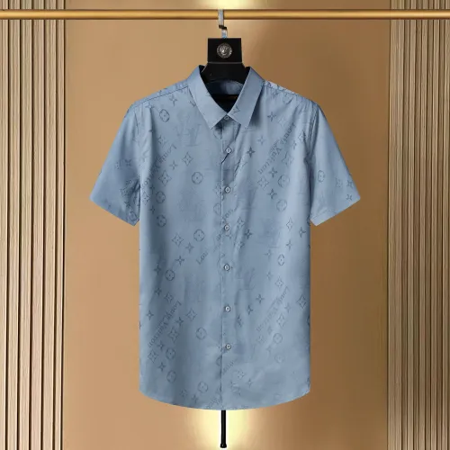 Wholesale Louis Vuitton LV Shirts Short Sleeved For Men #1428998 $45.00 USD, Wholesale Quality Replica Louis Vuitton LV Shirts