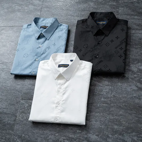 Replica Louis Vuitton LV Shirts Short Sleeved For Men #1428998 $45.00 USD for Wholesale