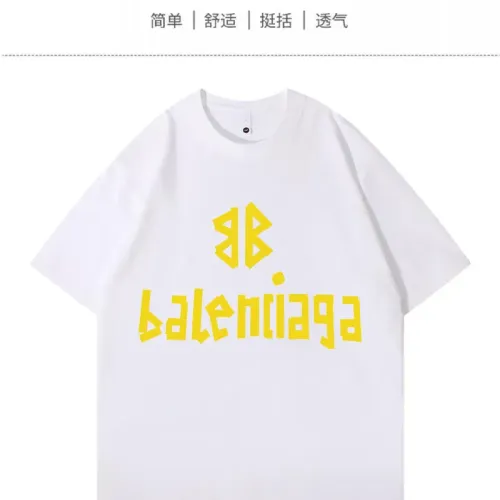 Wholesale Balenciaga T-Shirts Short Sleeved For Unisex #1429021 $34.00 USD, Wholesale Quality Replica Balenciaga T-Shirts