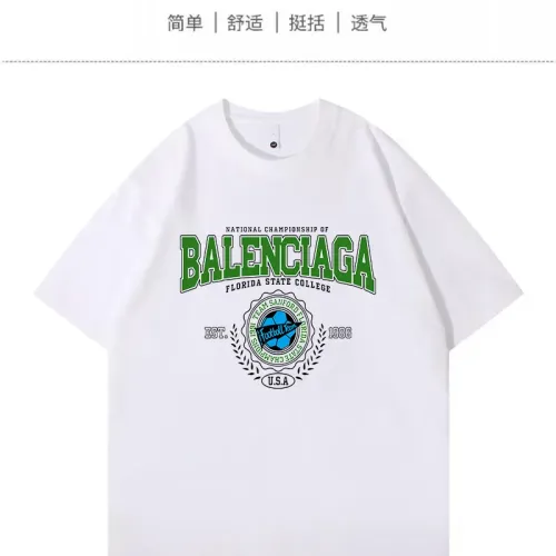 Wholesale Balenciaga T-Shirts Short Sleeved For Unisex #1429042 $34.00 USD, Wholesale Quality Replica Balenciaga T-Shirts