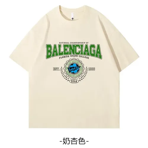 Wholesale Balenciaga T-Shirts Short Sleeved For Unisex #1429044 $34.00 USD, Wholesale Quality Replica Balenciaga T-Shirts