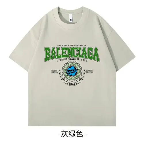 Wholesale Balenciaga T-Shirts Short Sleeved For Unisex #1429045 $34.00 USD, Wholesale Quality Replica Balenciaga T-Shirts