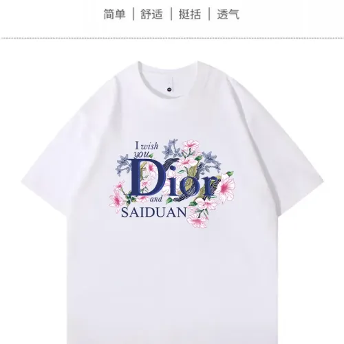 Wholesale Christian Dior T-Shirts Short Sleeved For Unisex #1429047 $34.00 USD, Wholesale Quality Replica Christian Dior T-Shirts