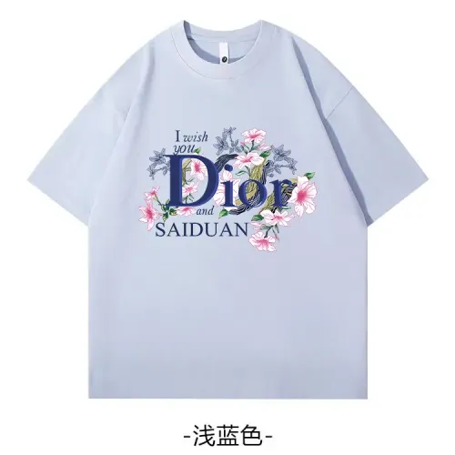 Wholesale Christian Dior T-Shirts Short Sleeved For Unisex #1429048 $34.00 USD, Wholesale Quality Replica Christian Dior T-Shirts