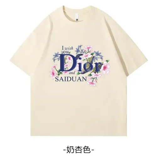 Wholesale Christian Dior T-Shirts Short Sleeved For Unisex #1429049 $34.00 USD, Wholesale Quality Replica Christian Dior T-Shirts