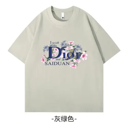 Wholesale Christian Dior T-Shirts Short Sleeved For Unisex #1429050 $34.00 USD, Wholesale Quality Replica Christian Dior T-Shirts