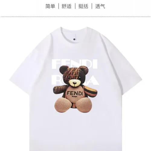 Wholesale Fendi T-Shirts Short Sleeved For Unisex #1429065 $34.00 USD, Wholesale Quality Replica Fendi T-Shirts