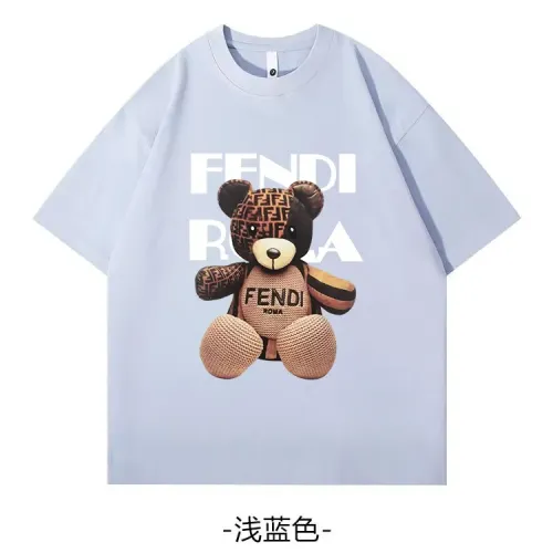 Wholesale Fendi T-Shirts Short Sleeved For Unisex #1429068 $34.00 USD, Wholesale Quality Replica Fendi T-Shirts