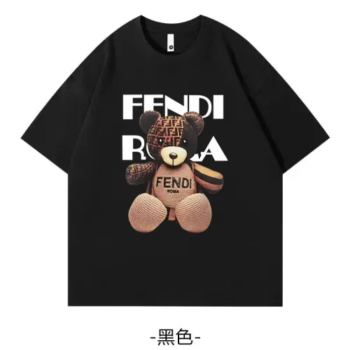 Wholesale Fendi T-Shirts Short Sleeved For Unisex #1429070 $34.00 USD, Wholesale Quality Replica Fendi T-Shirts