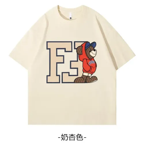 Wholesale Fendi T-Shirts Short Sleeved For Unisex #1429072 $34.00 USD, Wholesale Quality Replica Fendi T-Shirts