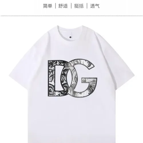 Wholesale Dolce &amp; Gabbana D&amp;G T-Shirts Short Sleeved For Unisex #1429089 $34.00 USD, Wholesale Quality Replica Dolce &amp; Gabbana D&amp;G T-Shirts