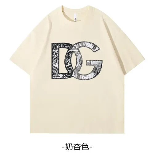 Wholesale Dolce &amp; Gabbana D&amp;G T-Shirts Short Sleeved For Unisex #1429090 $34.00 USD, Wholesale Quality Replica Dolce &amp; Gabbana D&amp;G T-Shirts