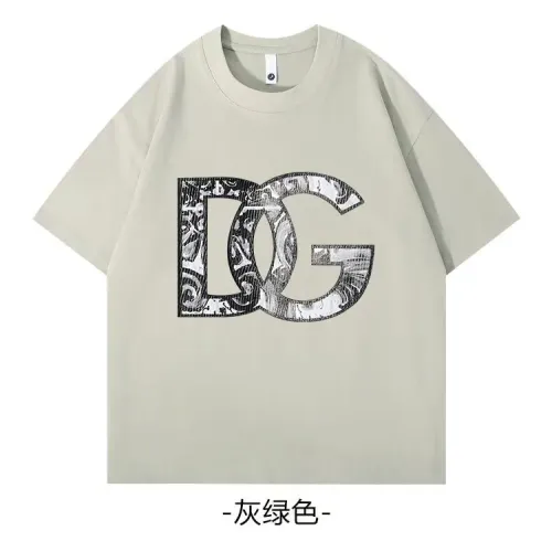 Wholesale Dolce &amp; Gabbana D&amp;G T-Shirts Short Sleeved For Unisex #1429091 $34.00 USD, Wholesale Quality Replica Dolce &amp; Gabbana D&amp;G T-Shirts