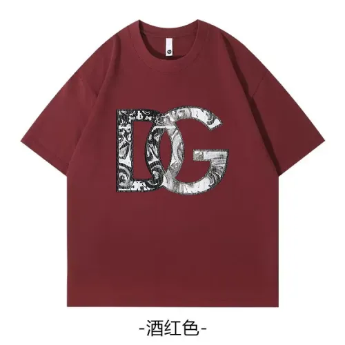 Wholesale Dolce &amp; Gabbana D&amp;G T-Shirts Short Sleeved For Unisex #1429093 $34.00 USD, Wholesale Quality Replica Dolce &amp; Gabbana D&amp;G T-Shirts