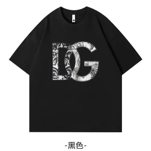 Wholesale Dolce &amp; Gabbana D&amp;G T-Shirts Short Sleeved For Unisex #1429094 $34.00 USD, Wholesale Quality Replica Dolce &amp; Gabbana D&amp;G T-Shirts